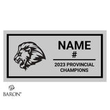 Assumption College Football 2023 Championship Black Standard Window Ring Box