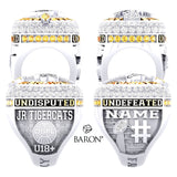 Hamilton Jr. Tiger-Cats U18 Football Championship Ring - Design 8.2