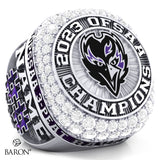 St. Roch CSS Football 2023 Championship Ring - Design 10.8