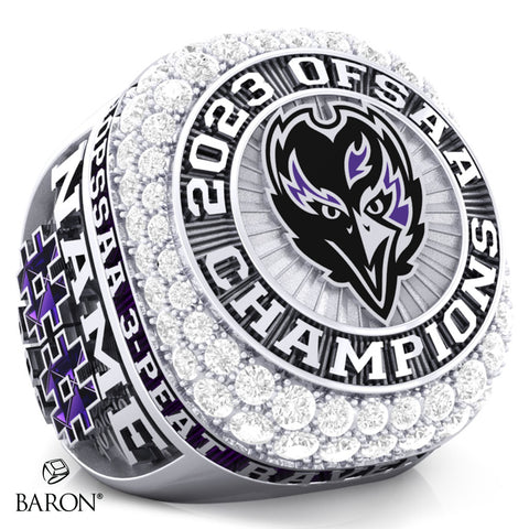 St. Roch CSS Football 2023 Championship Ring - Design 10.8