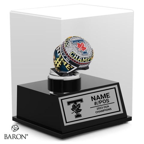 Sample The University of Toronto Baseball 2023 Championship Display Case