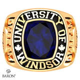 University of Windsor Class Ring (Double Small) (Gold Durilium/10kt Yellow Gold) - Design 1.3