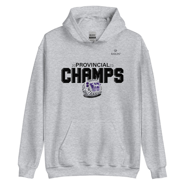 London Junior Mustangs U16 Women’s Tackle 2023 Championship Hoodie