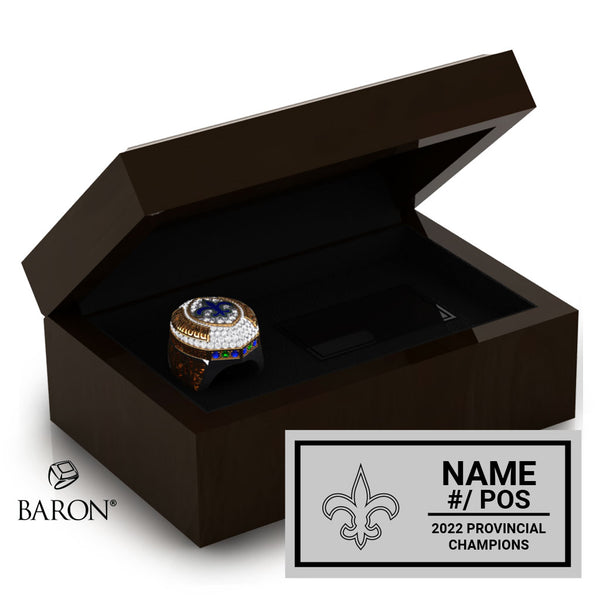 Bishop James Mahoney Football 2022 Championship Ring Box
