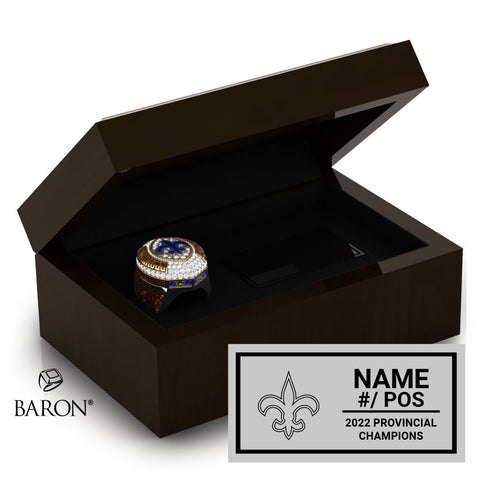 Bishop James Mahoney Football 2022 Championship Ring Box