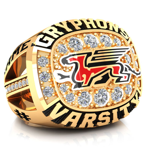 Guelph Gryphons Varsity Ring - Design 2.3