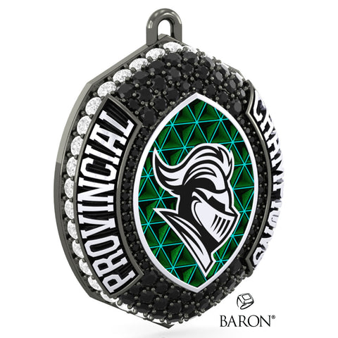 Holy Trinity Academy Football 2022 Championship Ring Top Pendant - Design 1.12