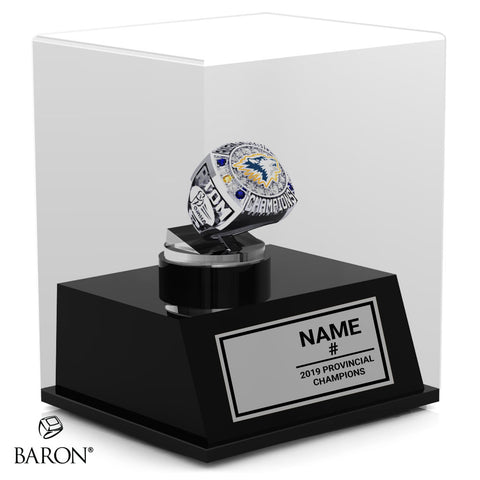 New Hamburg Championship Display Case