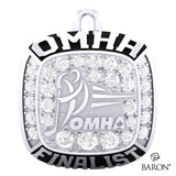 Championship OMHA Ring Top Pendant with Cubics - Design 5.3 (FINALIST)