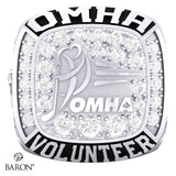 Championship OMHA Ring with Cubics - Design 4.1 (VOLUNTEER)