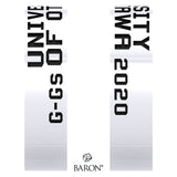 University of Ottawa Class Ring (Durilium, Sterling Silver, 10KT White Gold) - Design 10.1