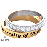 University of Ottawa Stackable Class Ring Set - 3150