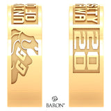 University of Ottawa Class Ring - 3111 (Gold Durilium, 10KT Yellow Gold) - Design 9.2