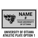 University of Ottawa Class Display Case