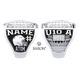 Vaughan Rebels OSFL U10 2022 Championship Ring - Design 3.2