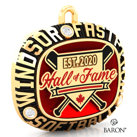 WFSHOF Ring Top Pendant - Design 2.10