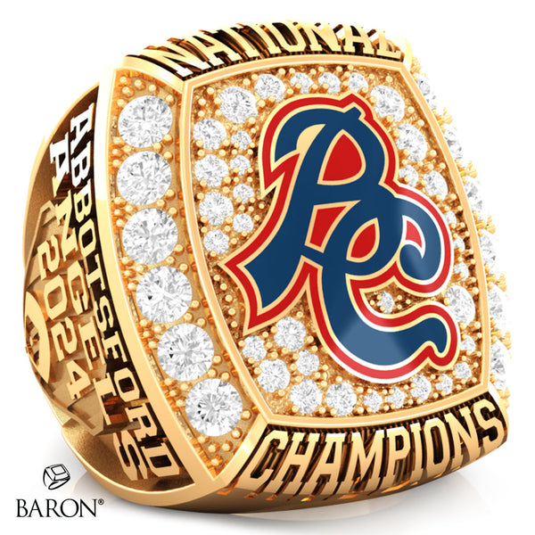 Abbotsford Angels Baseball 2024 Championship Ring - Design 1.4