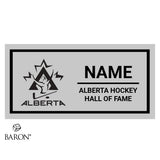 Alberta Hockey Hall of Fame Red Deer Midget AA Chiefs Black Standard Window Ring Box