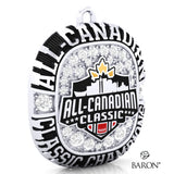 All-Canadian Classic Football 2024 Championship Ring Top Pendant - Design 1.4