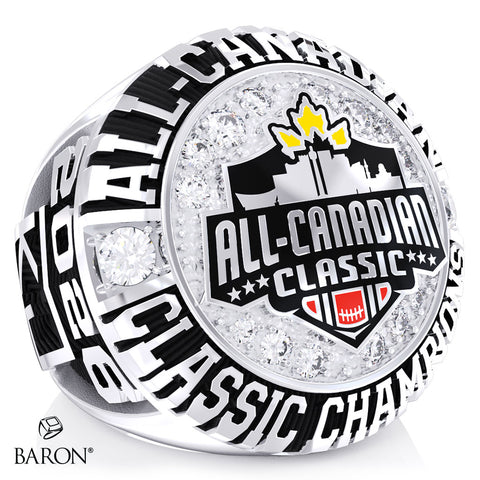 All-Canadian Classic Football 2026 Championship Ring - Design 2.1