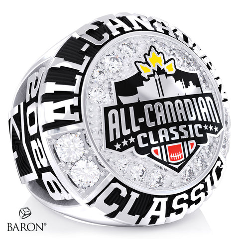All-Canadian Classic Football 2026 Commemorative Ring - Design 2.3