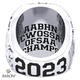 Assumption College Football 2023 Championship Ring - Design 1.3
