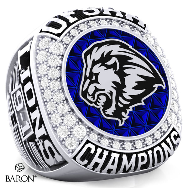 Assumption College Football 2023 Championship Ring - Design 1.3