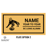 BC Lions Alumni Football Championship Black Window Ring Box