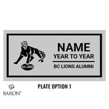 BC Lions Alumni Football Championship Black Standard Window Ring Box