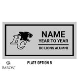 BC Lions Alumni Football Championship Black Window Ring Box