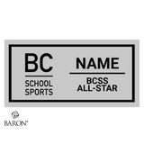 BCSS All-Star Football Championship Black LED Ring Box