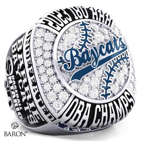 Barrie Baycats 18U Baseball 2023 Championship Ring - Design 2.2