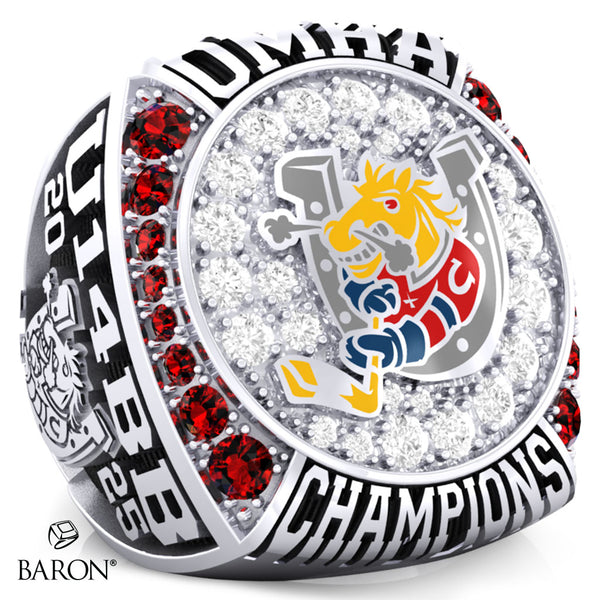 Barrie Colts U14BB OMHA Hockey 2025 Championship Ring - Design 1.1
