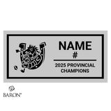 Barrie Colts U14BB OMHA Hockey 2025 Championship Black Standard Window Ring Box