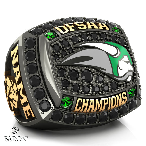 Bishop Ryan Wrestling 2024 Championship Ring - Design 1.2