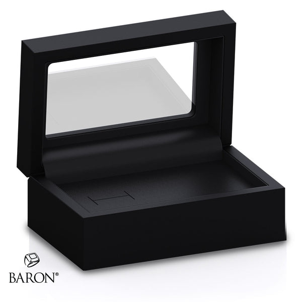 Brantford Bisons Football 2026 Championship Black Standard Window Ring Box