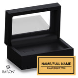 Baron® Canada Black Standard Window Ring Box