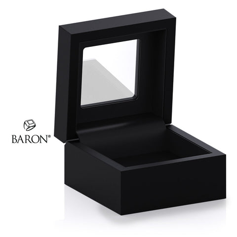 Brantford Bisons Football 2026 Championship Black Window Ring Box