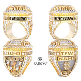 Korah Colts Football 2025 Championship Ring - Design 6.3 *50% BALANCE*