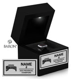 Prairie Storm Hockey 2025 Championship Black LED Ring Box