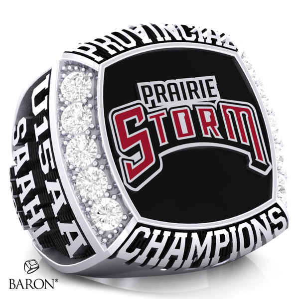 Prairie Storm Hockey 2025 Championship Ring - Design 2.8 (Coaches)