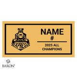 Brampton Express ALL Lacrosse 2025 Championship Black Standard Window Ring Box