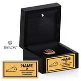 Brantford Bisons OSFL Football 2025 Championship Black LED Ring Box