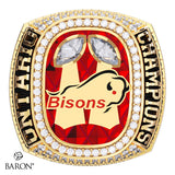Brantford Bisons OSFL Football 2025 Championship Ring - Design 1.2