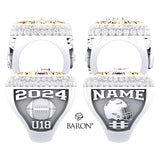 Brantford Bisons OSFL Foothball 2024 Championship Ring - Design 4.3