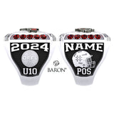 Brantford Bisons U10 Football 2024 Championship Ring - Design 2.4