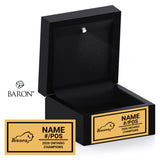 Brantford Bisons Football 2026 Championship Black LED Ring Box