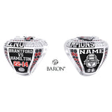 Brantford Bisons Football 2026 Championship Ring - Design 1.7