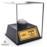 Calgary Gators AFL Football 2026 Championship Display Case