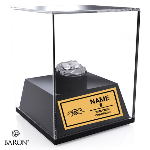 Calgary Gators AFL Football 2026 Championship Display Case